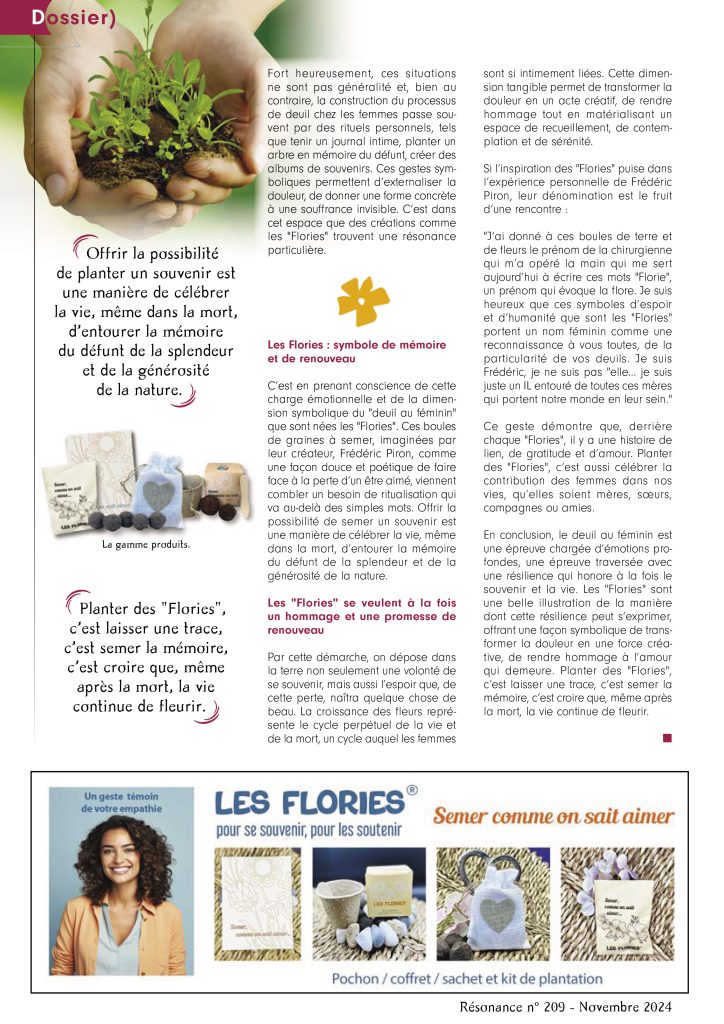 RES209 Deuil au Féminin page 3