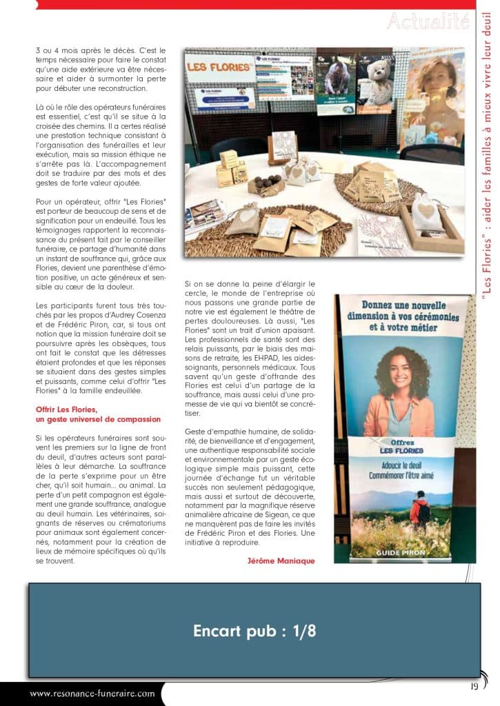 ARTICLE RES216 PAGE 2 - RESONANCE FUNERAIRE